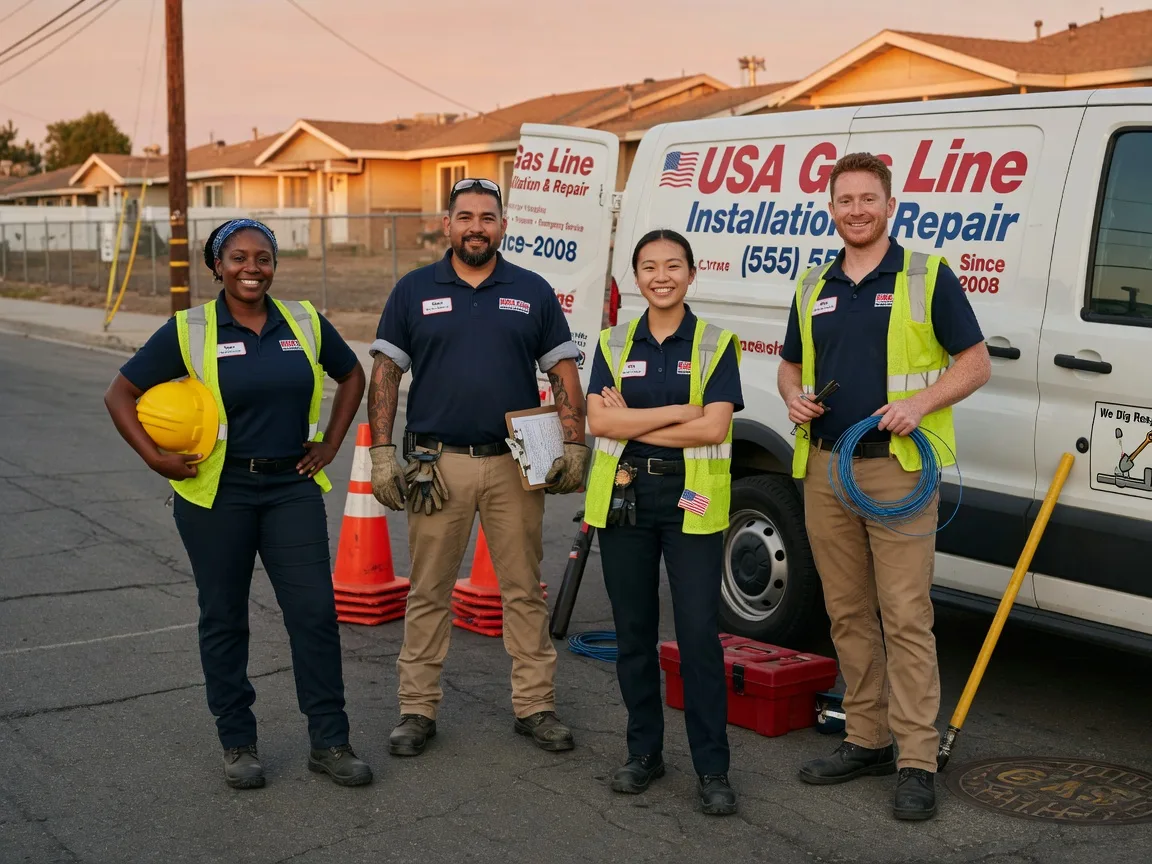Gas Line Installation company in Harveysburg, OH